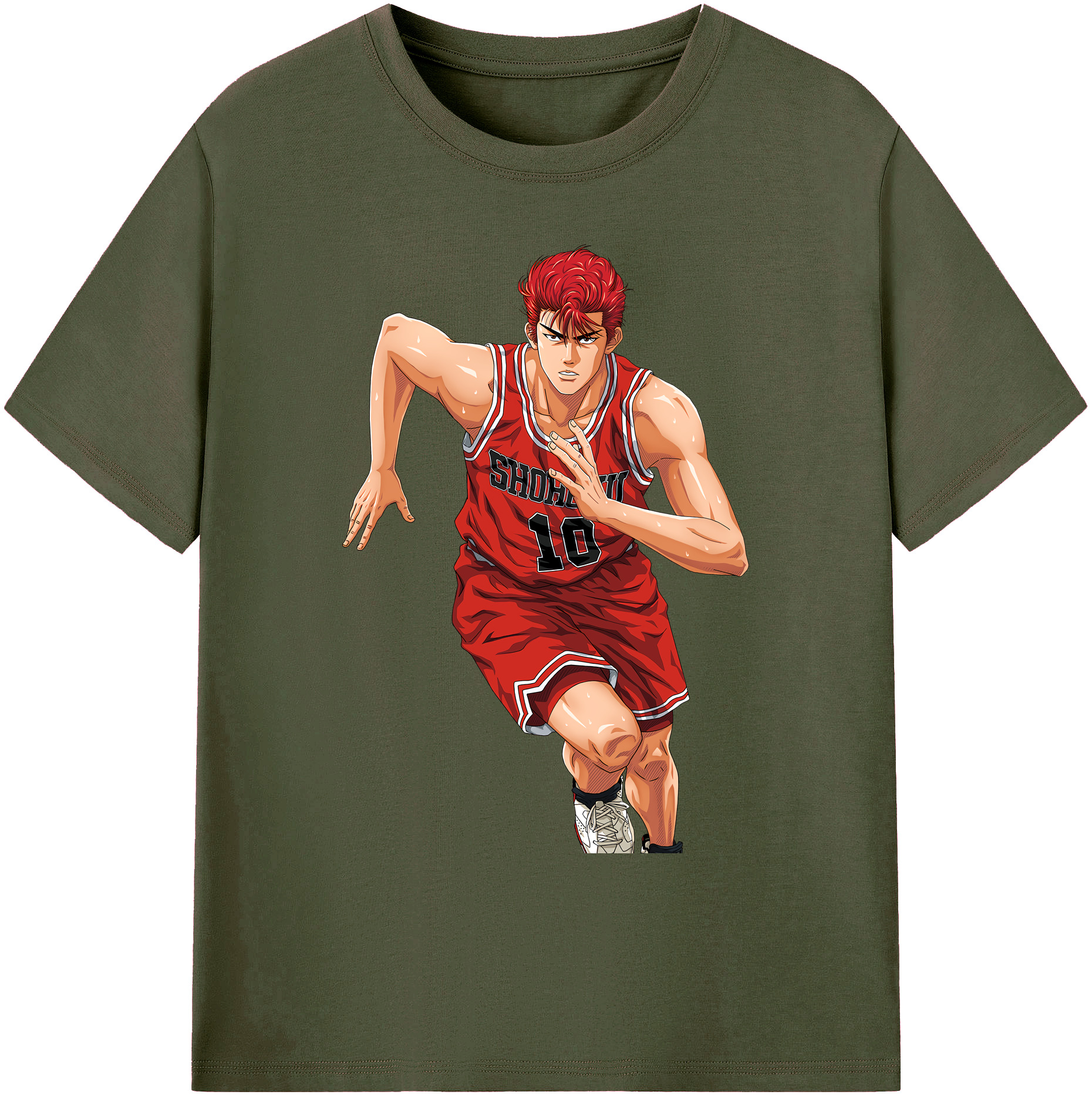 （画像用） SLAM DUNK／スラムダンク 綿100％ メンズ半袖Tシャツ｜肌触りやわらか＆通気性